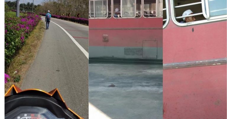 Kisah Lelaki Warga Emas Berjalan Kaki Bawah Panas Terik Matahari Di Lebuhraya Yang Dikongsikan Wanita Ini Meruntun Jiwa