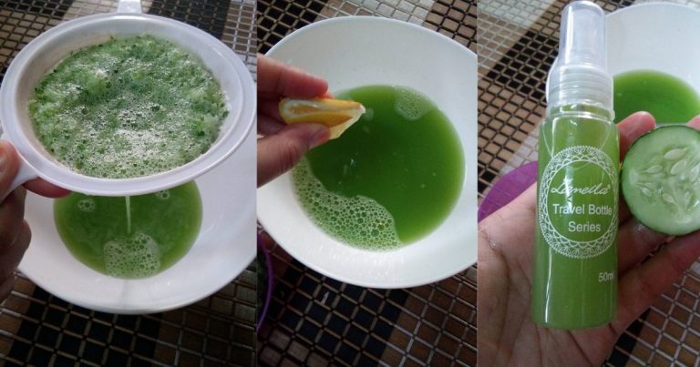 Guna Timun Je Buat ‘DIY’ Face Mist, Yang Penting Murah
