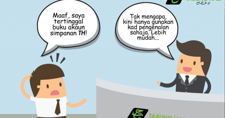 Hanya Guna Kad Pengenalan Untuk Transaksi, Rupanya Tabung Haji Mansuhkan Buku Akaun