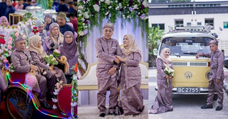Dirai Bak Pengantin Baharu, ‘Sweetnya’ Anniversary Ke 50 Pasangan Warga Emas Ini