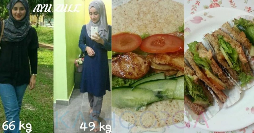 Turun 16 Kg Dalan Masa 7 Bulan Wanita Ini Kongsi Menu Diet Sihat Halal Kashoorga