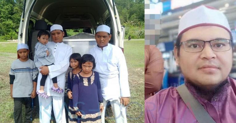 Lelaki Ini Duduk Tahiyat Akhir Sebelum Meninggal Dunia Lepas 3 Jam Balik Umrah, Tinggalkan 6 Anak Masih Kecil