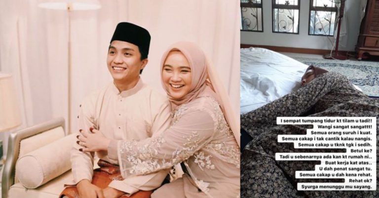 “Nak Jadi Soulmate U Untuk Jumpa Di Syurga” – Syahdunya Surat Cinta Buat Arwah Suami Yang Dijemput Illahi, Rebah Lepas Main Futsal