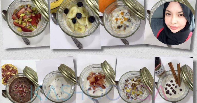 Wanita Ini Kongsi Resipi ‘Overnight Oats’ Mudah & Sedap. Sesuai Untuk Yang Nak Diet Cara Sihat!