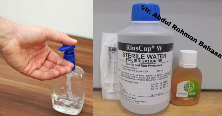 Guna 2 Bahan Je Untuk Buat ‘Homemade Hand Sanitizer.’ Sangat Mudah & Menjimatkan!