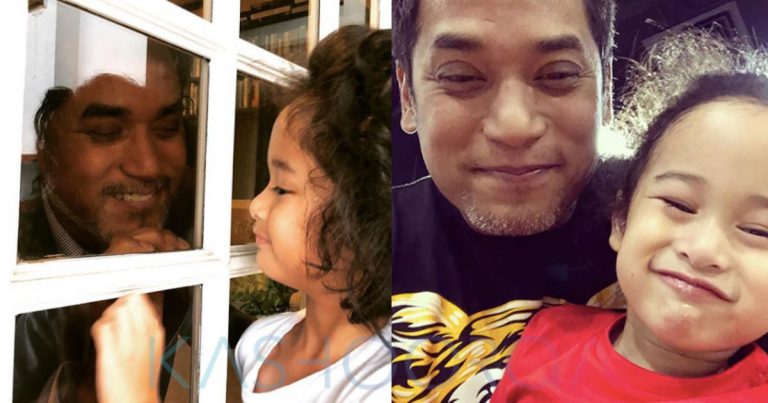 Patuh Tempoh PKP Asingkan Diri. KJ Sedih Tak Dapat Peluk Cium, Hanya Ucap Hari Lahir Anak Melalui Tingkap!