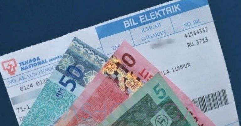 Syukur, Bil Elektrik Diberi Diskaun Enam Bulan Bermula April Ini Bantu Elak Beban Rakyat Akibat COVID-19