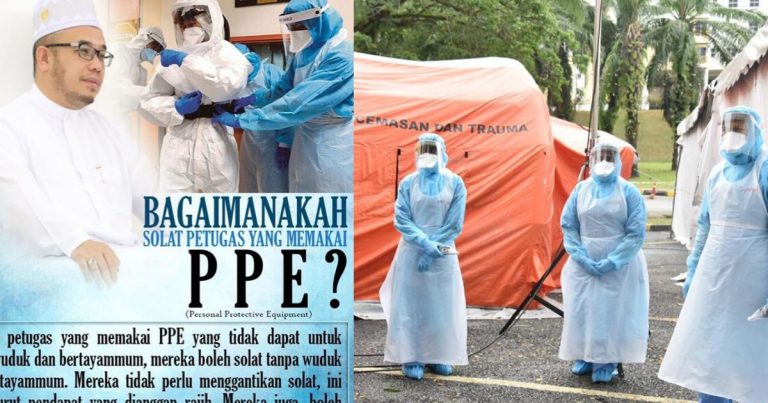 “Boleh Solat Tanpa Wuduk & Tayammum. Tak Perlu Ganti Tapi Boleh Juga Jamak” – Jawapan Dr MAZA Solat Petugas Pakai PPE