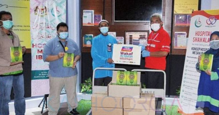 Yayasan Warisan Ummah Ikhlas Laksana Projek Wakaf Al-Quran, Bantu Beri Peringatan & Kesembuhan Buat Pesakit COVID-19