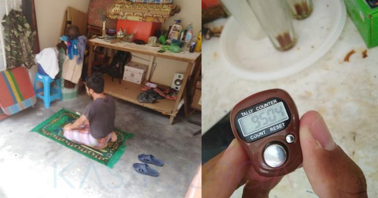 Tetap Solat Walau ‘Menumpang Sementara’ Hidup Bawah Tangga, Lelaki Ini  Hanya Berzikir Hadapi Dugaan Tuhan