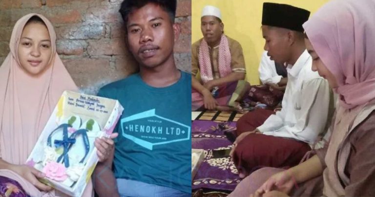 Niat Tak Mahu Bebankan Suami, Wanita Ini Hanya Minta Selipar Jepun & Segelas Air Untuk Mahar Kahwin
