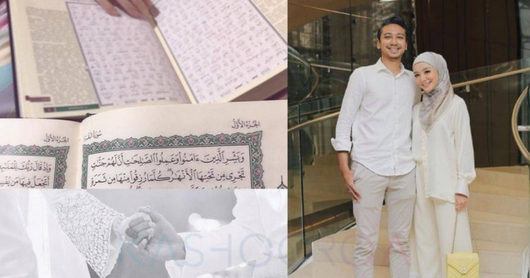 Lepas Kahwin Lakukan Rutin Solat Berjemaah, Tadarus Bersama, Tanda Syukur Mira Filzah & Suami Pada Allah