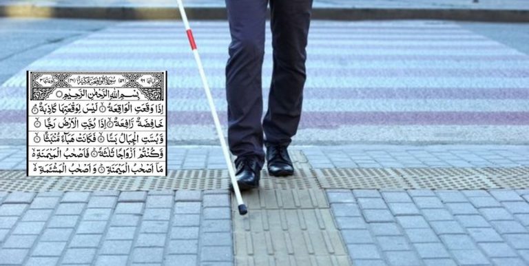 Lepas Amal Baca Surah Al-Waqiah, Rezeki Lelaki Ini Mencurah Masuk Walaupun Dirinya Cacat Penglihatan