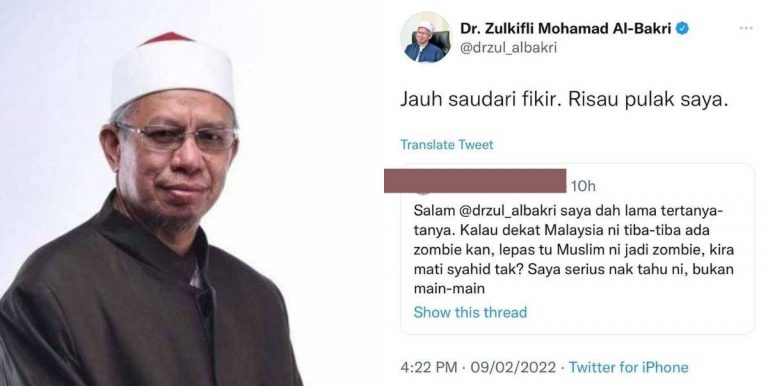 “Kalau Kat Malaysia Tiba-Tiba Ada Zombie & Kita Bertukar Jadi Zombie Muslim Kira Mati Syahid Tak?