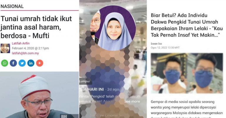 “Pengkid Pakai Ihram Seperti Lelaki Tunai Umrah.’ Makin Berani Undang Murka Allah, Mereka Nak Cabar Siapa?