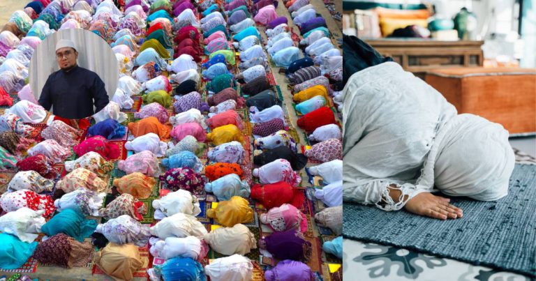‘Dahi Adalah 7 Anggota Sujud.’ Boleh Terbatal Solat, Bila Dahi Terlapik Kain Telekung Sendiri