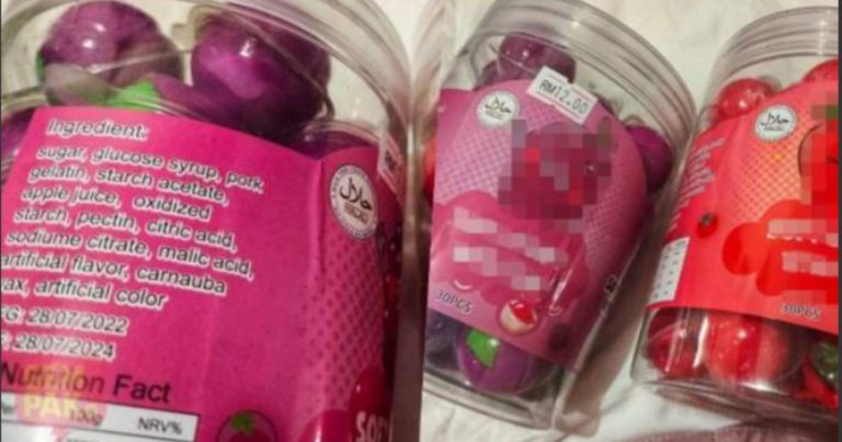 ‘Gula-Gula Bergelatin Babi Berlogo Halal, Dijual Secara Terbuka.’ Ini Penjelasan JAKIM