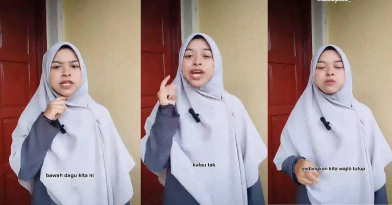 ‘Bawah Dagu Aurat Ke Tak?’ Wanita Ni Susah Di Dunia, Macam-Macam Nak Kena Tutup & Jaga