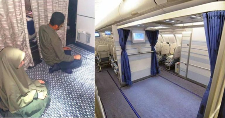 ‘Ramai Tak Tahu Cara Sebenar, Sudahnya Tinggal Sembahyang.’ Begini Caranya Solat Atas Kapal Terbang