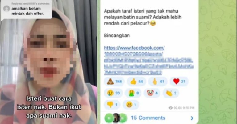 ‘Bab Hubungan Intim Tak Boleh Dibincang Secara Terbuka.’ Layan Suami Umpama Pelacur Menyimpang Syarak
