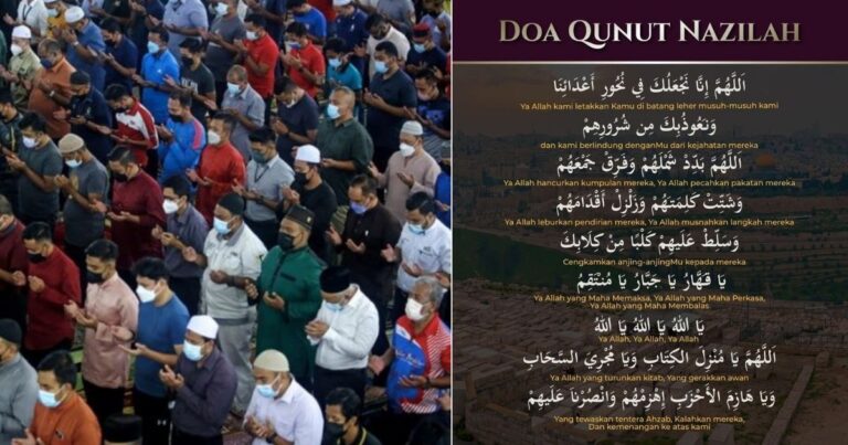 Qunut Nazilah, Doa Kita Untuk Palestin. Ini Cara Pelaksanaan & Bacaannya