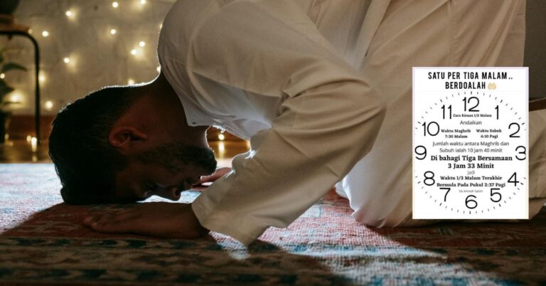 Cara Kiraan Sepertiga Malam, Waktu Mustajab Untuk Berdoa