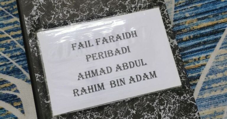 Ketua Keluarga Kena Sedia Fail Faraid Peribadi, Ini Info Perlu Ada. Penting Jika Berlaku Kematian