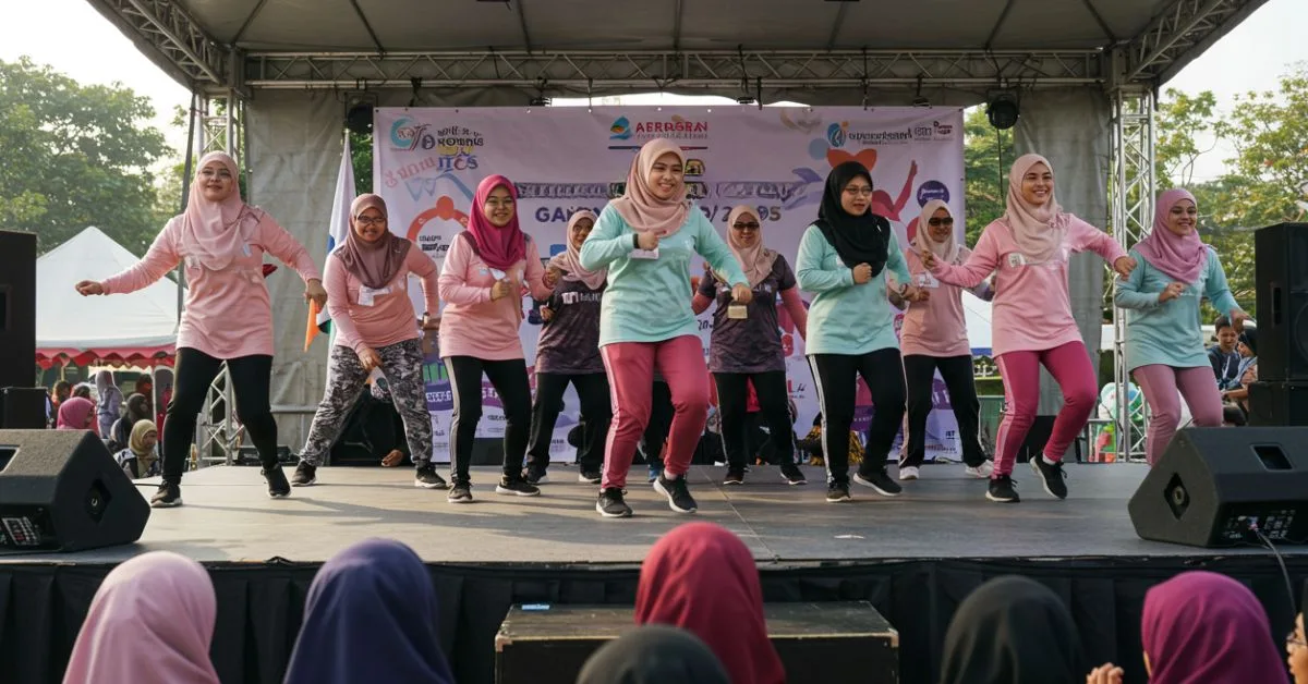 Wanita Berzumba Di Khalayak Ramai Haram Walau Bertudung, Pakaian Longgar