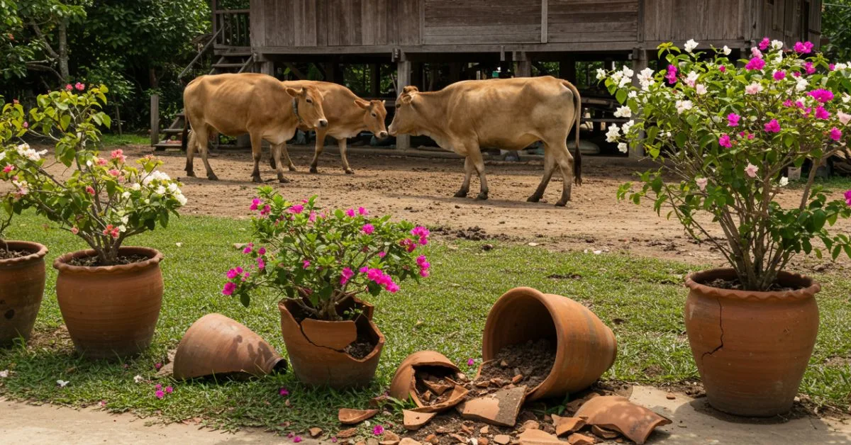 Haiwan Ternakan Rosakkan Harta Jiran, Pemilik Jangan Buat Tak Tahu. Ini Hukumnya