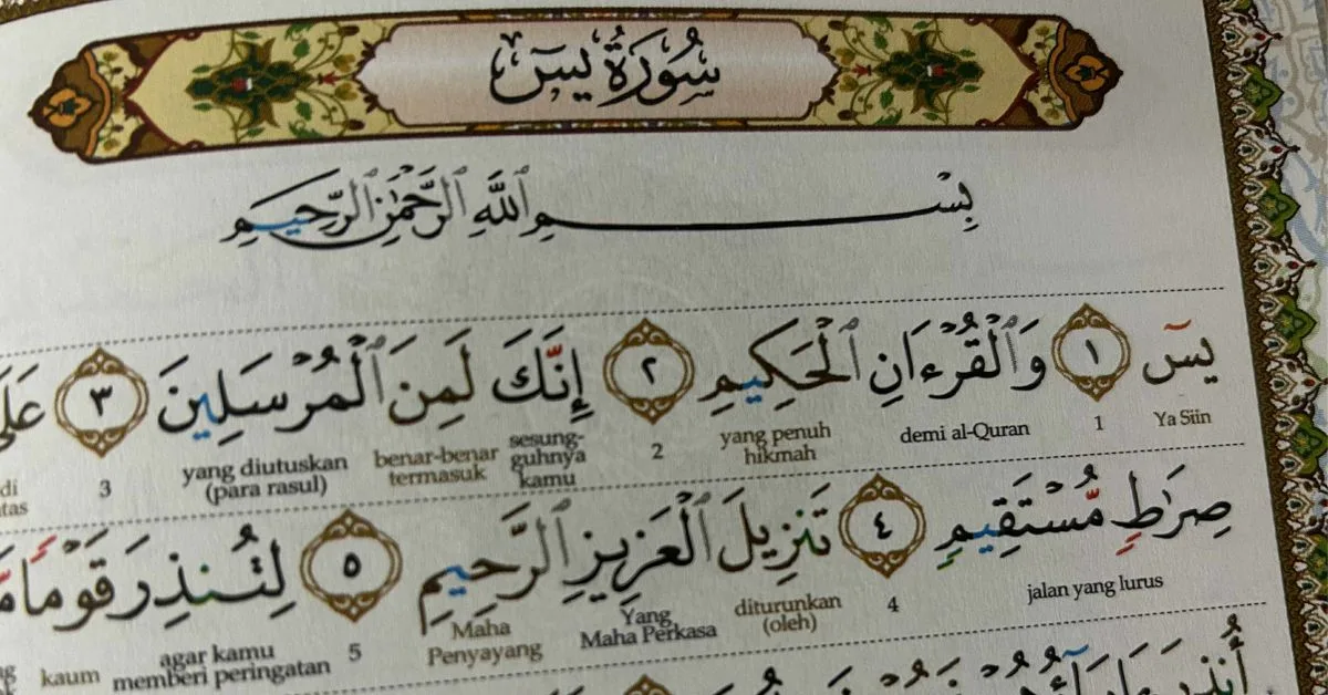 Hukum Ulang Baca Ayat 58 Surah Yasin Tiga Kali Untuk Makbulkan Doa