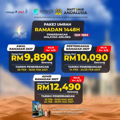 Impian Ke Baitullah Jadi Kenyataan Bersama Andalusia Travel & Tours, Teman Perjalanan Rohani Yang Dipercayai