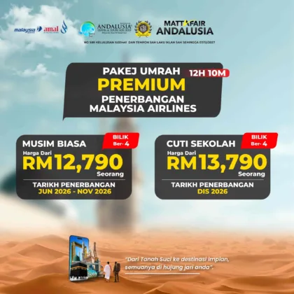 Impian Ke Baitullah Jadi Kenyataan Bersama Andalusia Travel & Tours, Teman Perjalanan Rohani Yang Dipercayai