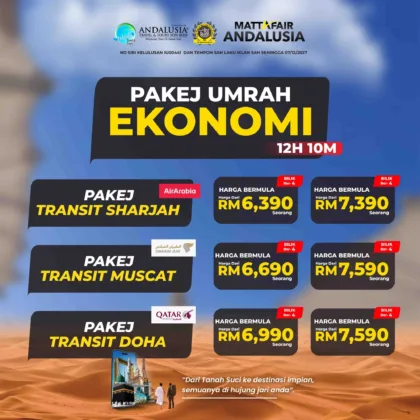 Impian Ke Baitullah Jadi Kenyataan Bersama Andalusia Travel & Tours, Teman Perjalanan Rohani Yang Dipercayai