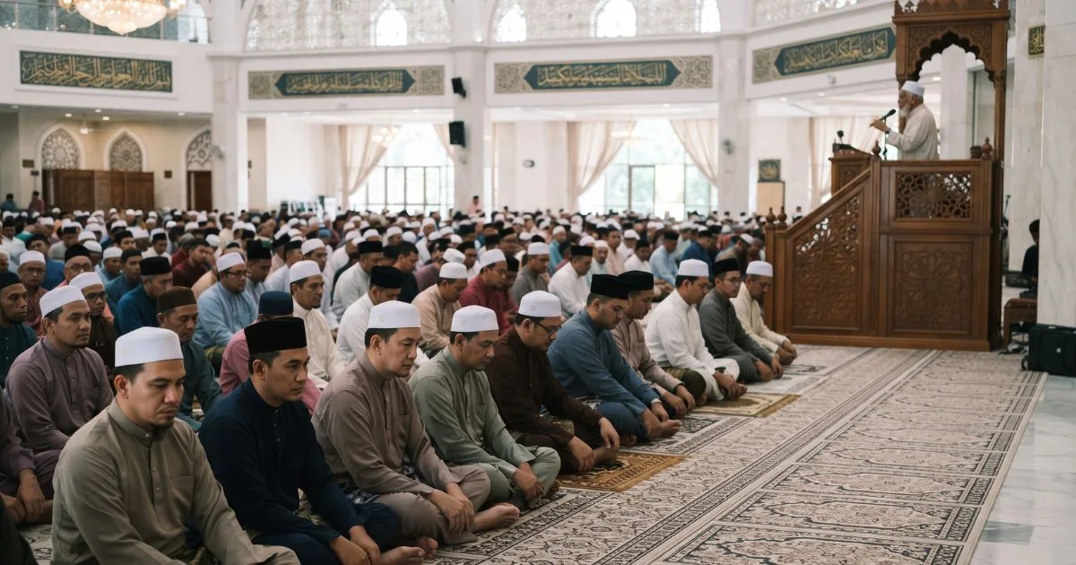 Jangan Sengaja Lewat Solat Jumaat, Besar Ganjaran Hadir Awal Ke Masjid