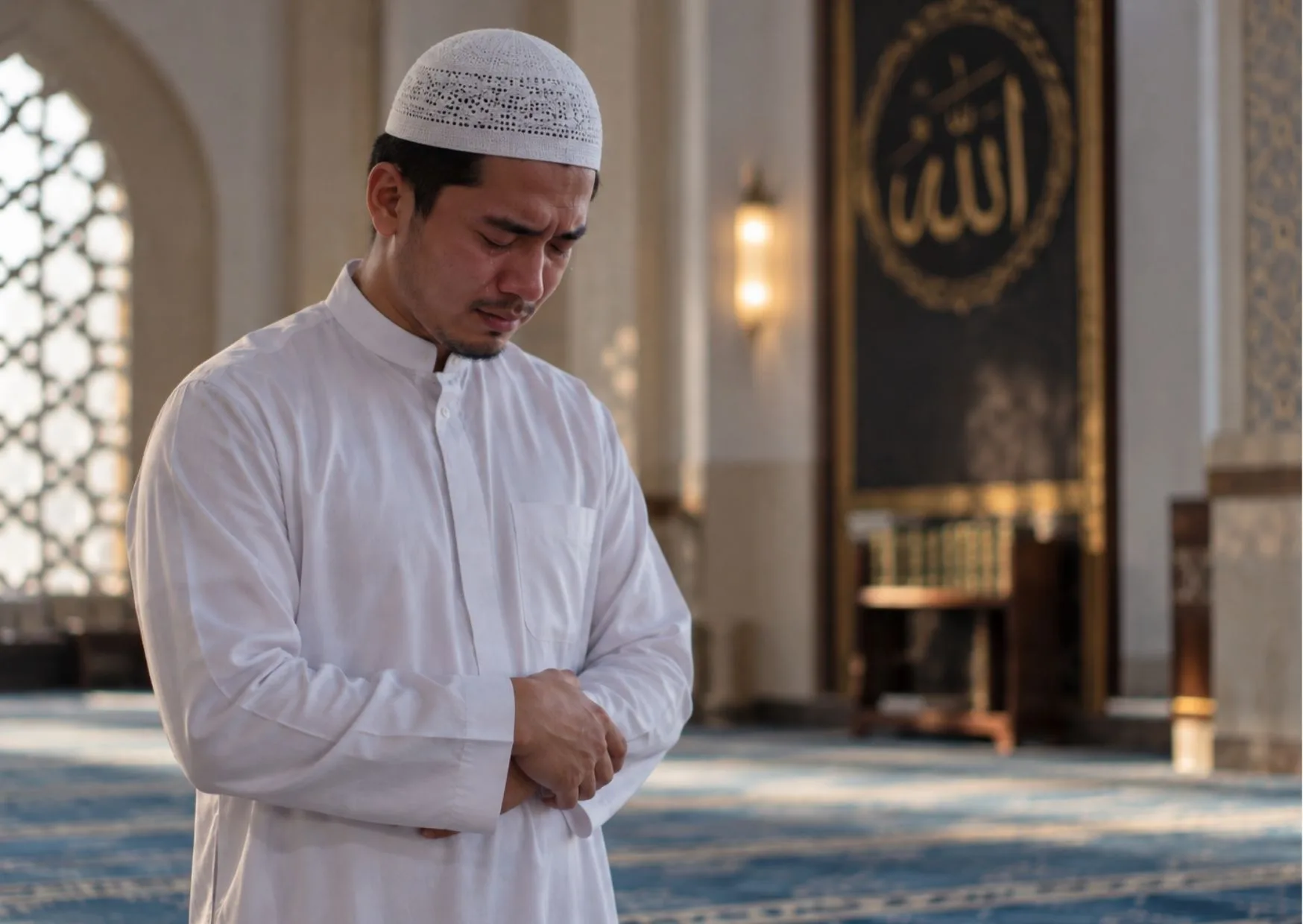 Menangis Ketika Solat Sampai Keluar Suara? Penjelasan Penting Elak Waswas