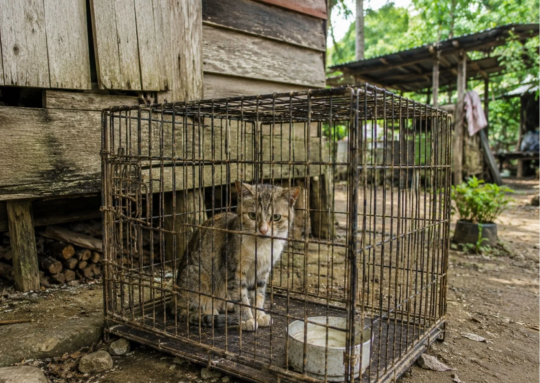Zalim Pada Haiwan: Peringatan Mengerikan Wanita Diseksa Kerana Kurung Kucing Hingga Mati