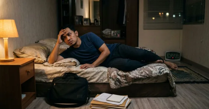 Badan Dah Balik Rumah, Tapi Otak Masih Di Pejabat? Ini Cara Hentikan Overthinking Kerja overthinking kerja